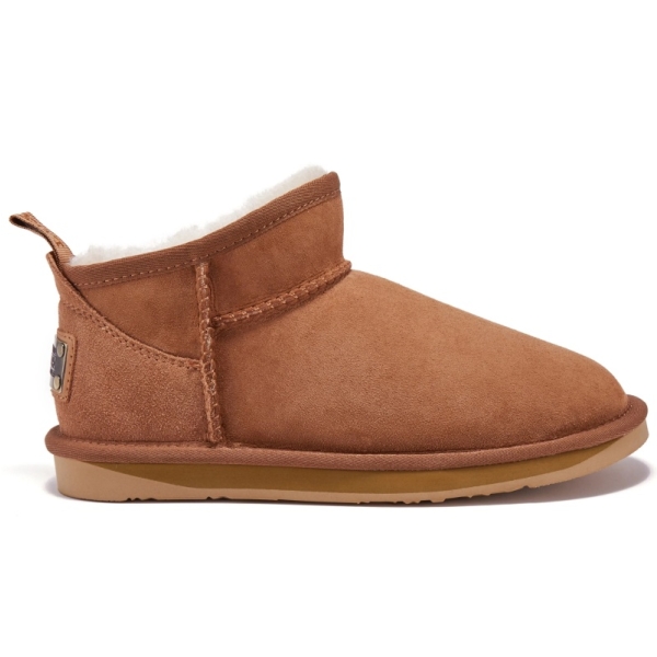 Śniegowce damskie AUSTRALIA LUXE COSY ULTRA SHORT CHESTNUT jasny brąz