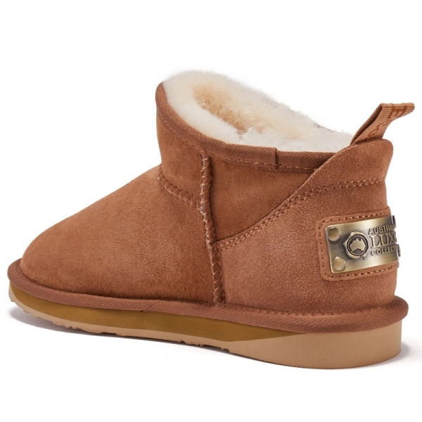 Śniegowce damskie AUSTRALIA LUXE COSY ULTRA SHORT CHESTNUT jasny brąz