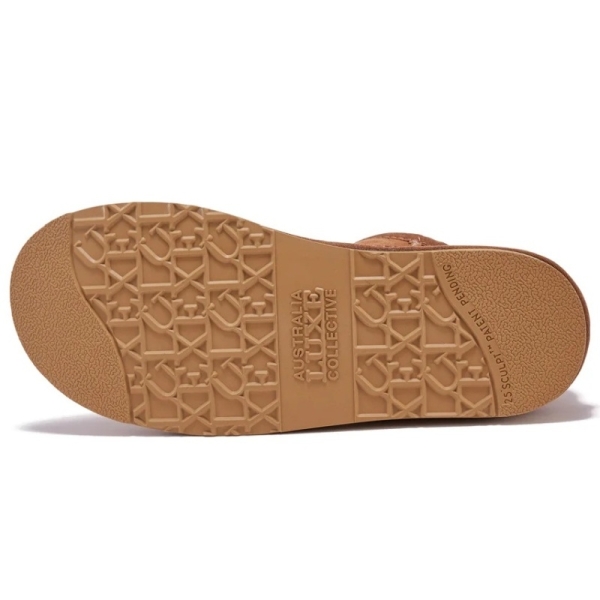 Śniegowce damskie AUSTRALIA LUXE COSY ULTRA SHORT CHESTNUT jasny brąz