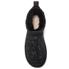 Śniegowce damskie AUSTRALIA LUXE COSY ULTRA SHORT GLITTER BLACK czarne