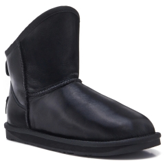Śniegowce damskie AUSTRALIA LUXE COSY XTRA SHORT SATIN BLACK czarne