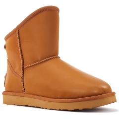 Śniegowce damskie AUSTRALIA LUXE COSY XTRA SHORT SATIN CAMEL karmelowe