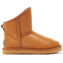 Śniegowce damskie AUSTRALIA LUXE COSY XTRA SHORT SATIN CAMEL karmelowe