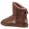 Śniegowce damskie AUSTRALIA LUXE COSY XTRA SHORT SATIN WHISKY brązowe