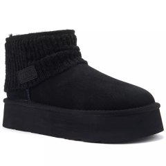 Śniegowce damskie AUSTRALIA LUXE FAME ULTRA PLATFOAM BLACK