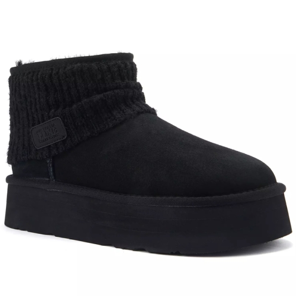 Śniegowce damskie AUSTRALIA LUXE FAME ULTRA PLATFOAM BLACK