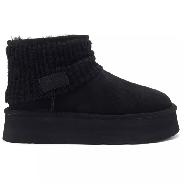Śniegowce damskie AUSTRALIA LUXE FAME ULTRA PLATFOAM BLACK