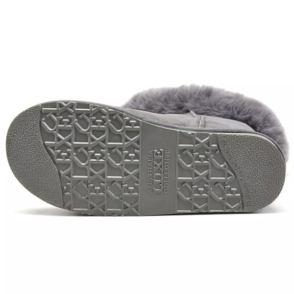 Śniegowce damskie AUSTRALIA LUXE FOXY TALL GRAY szare