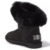 Śniegowce damskie AUSTRALIA LUXE FOXY XTRA SHORT BLACK czarne