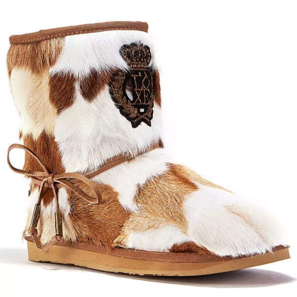 Śniegowce damskie AUSTRALIA LUXE HERITAGE SHORT GOAT MIXED
