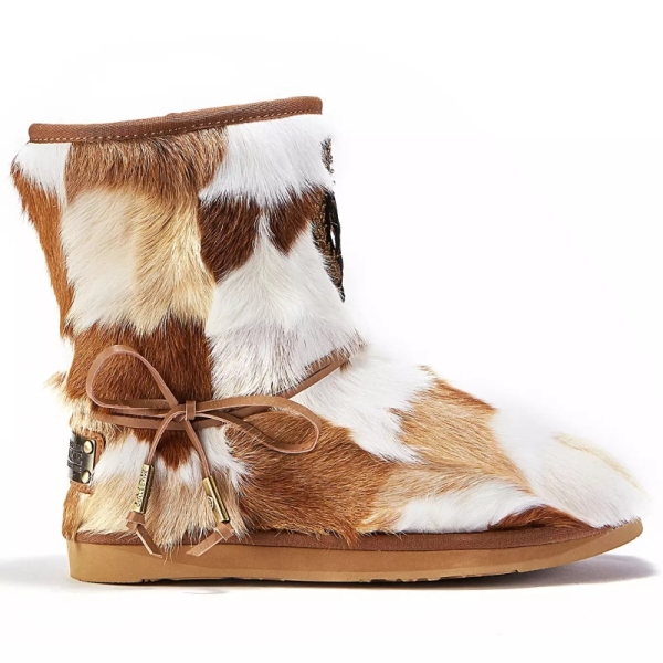 Śniegowce damskie AUSTRALIA LUXE HERITAGE SHORT GOAT MIXED