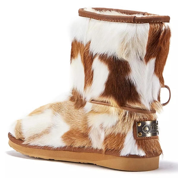 Śniegowce damskie AUSTRALIA LUXE HERITAGE SHORT GOAT MIXED