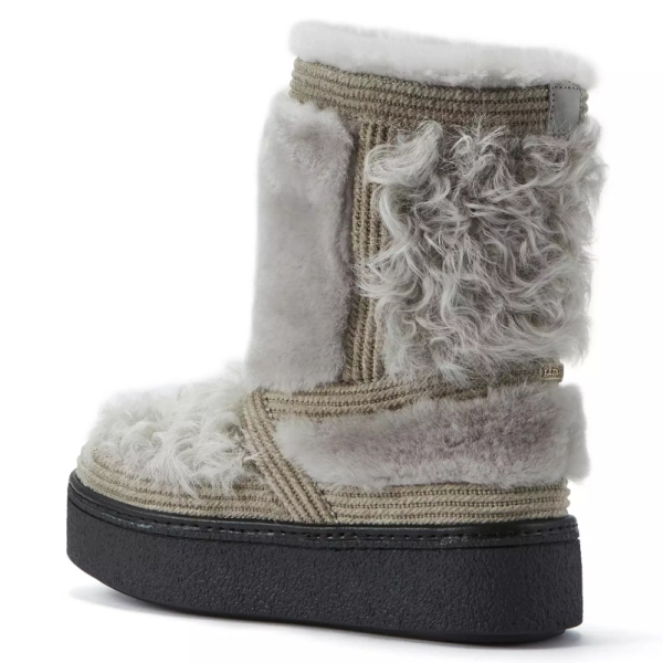 Śniegowce damskie AUSTRALIA LUXE NJORDE ICE GRAY śniegowce szare