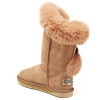 Śniegowce damskie AUSTRALIA LUXE NORDIC SHORT CHESTNUT  śniegowce brązowe