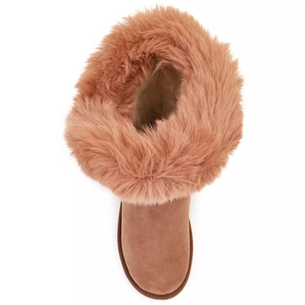 Śniegowce damskie AUSTRALIA LUXE NORDIC SHORT CHESTNUT  śniegowce brązowe