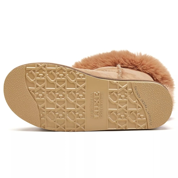 Śniegowce damskie AUSTRALIA LUXE NORDIC SHORT CHESTNUT  śniegowce brązowe