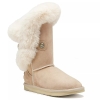 Śniegowce damskie AUSTRALIA LUXE NORDIC SHORT SAND  śniegowce brązowe