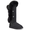Śniegowce damskie AUSTRALIA LUXE NORDIC TALL BLACK śniegowce czarne