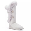 Śniegowce damskie AUSTRALIA LUXE NORDIC TALL ICE GRAY śniegowce szare