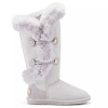 Śniegowce damskie AUSTRALIA LUXE NORDIC TALL ICE GRAY śniegowce szare