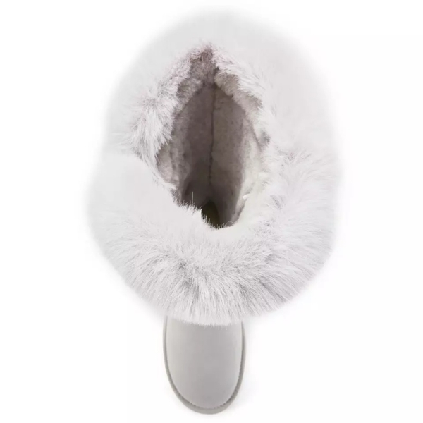 Śniegowce damskie AUSTRALIA LUXE NORDIC TALL ICE GRAY śniegowce szare