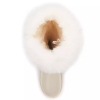 Śniegowce damskie AUSTRALIA LUXE NORDIC TALL SATIN PALE śniegowce białe