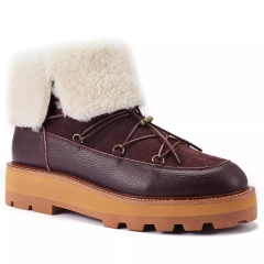 Śniegowce damskie AUSTRALIA LUXE TORINO PLUM śniegowce brązowe