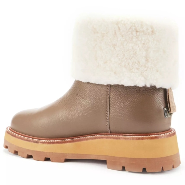 Botki damskie AUSTRALIA LUXE TRINITY CLAY śniegowce czekoladowe