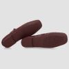 Baleriny damskie z paskiem Anekke 41283-813 SEVILLA 413 BURGUNDY