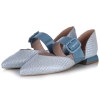 Sandały damskie Aspena KOR 2838 NIEB512/TU521