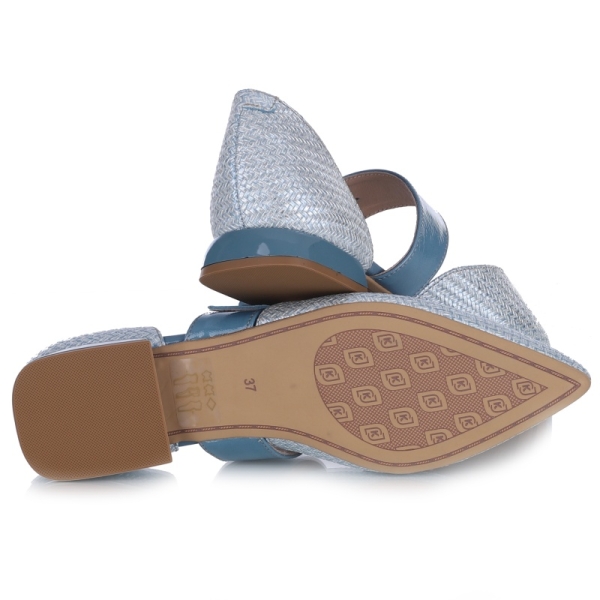 Sandały damskie Aspena KOR 2838 NIEB512/TU521