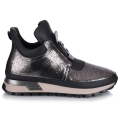 Sneakersy damskie Bombonella 10T 218.724 S.A - 147-2 T 68VZNSYH srebrne