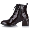 Botki damskie Bombonella 10T 680.215 S.A - 03 T SYHCLK bordowe
