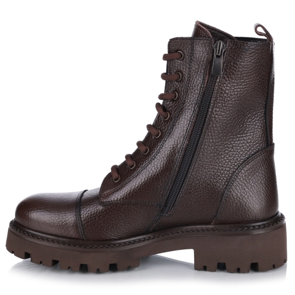 Botki damskie Bombonella 1T 116 KYR6110 - BROWN FLOTTER