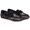 Półbuty damskie Bombonella 5T-712W5045D 1732-LEOPAR skórzane czarne