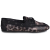 Półbuty damskie Bombonella 5T-712W5045D 1732-LEOPAR skórzane czarne