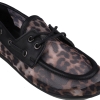 Półbuty damskie Bombonella 5T-712W5045D 1732-LEOPAR skórzane czarne