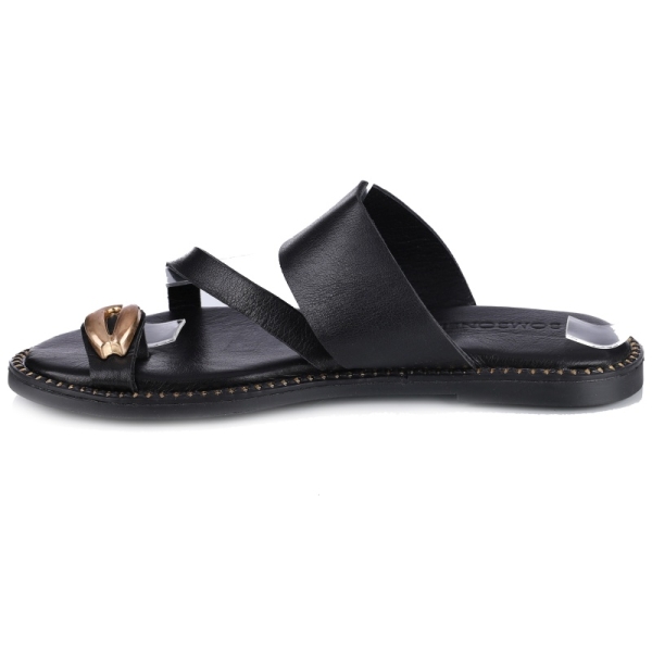 Klapki damskie Bombonella 6T-951V ALL BLACK czarne