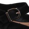 Sandały damskie Bombonella 6T-ZA-14 BLACK SUEDE czarne