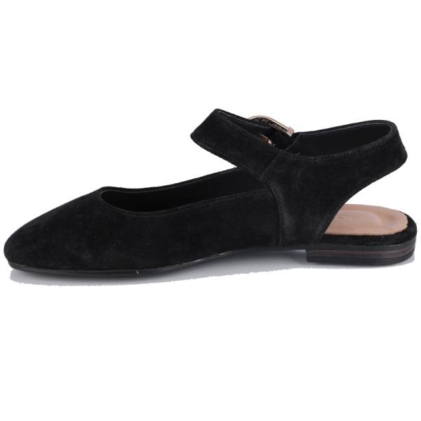 Sandały damskie Bombonella 6T-ZA-14 BLACK SUEDE czarne