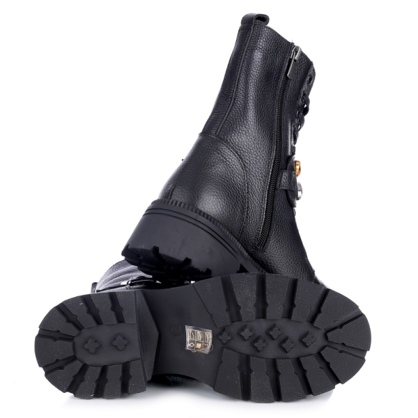Botki damskie Bombonella 8T G182 2165 SYH FLTR czarne