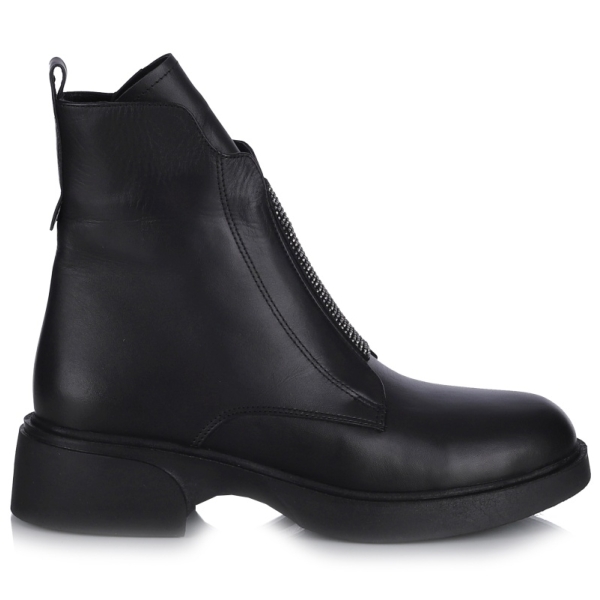 Botki damskie Bombonella 8T G182 2470 SIYAH DERI