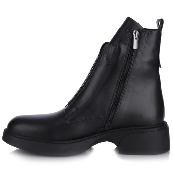 Botki damskie Bombonella 8T G182 2470 SIYAH DERI