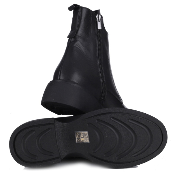 Botki damskie Bombonella 8T G182 2470 SIYAH DERI