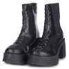 Botki damskie Bombonella 8T G194 25K-1454 SYH DERI czarne