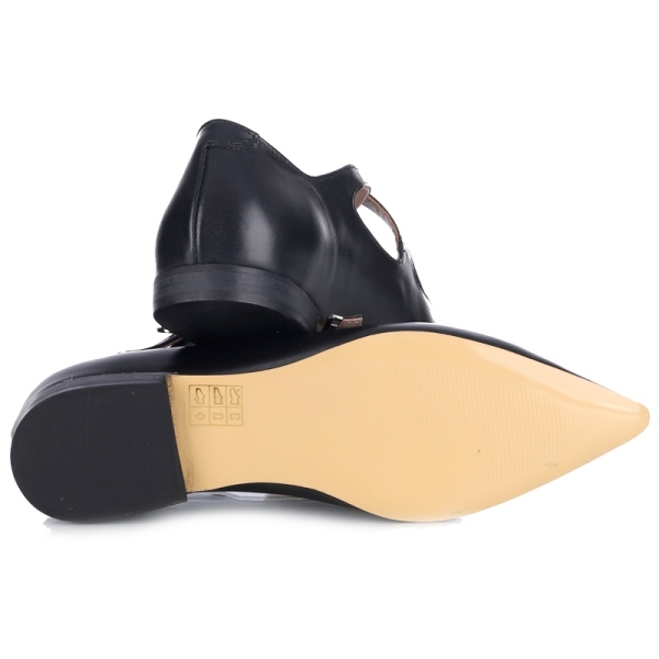 Baleriny damskie Bombonella 8T G489 4033 20 czarne