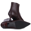 Botki damskie Bombonella 8T G706 3221 133 burgundowe