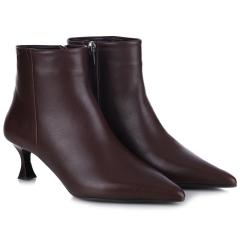 Botki damskie Bombonella 8T G706 3221 133 burgundowe