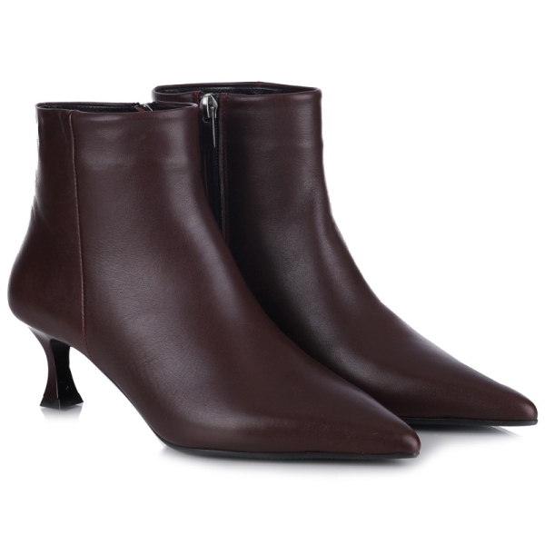 Botki damskie Bombonella 8T G706 3221 133 burgundowe