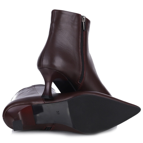 Botki damskie Bombonella 8T G706 3221 133 burgundowe